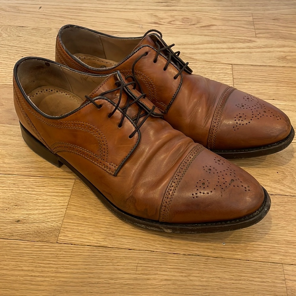 Johnston & Murphy mens leather shoes
